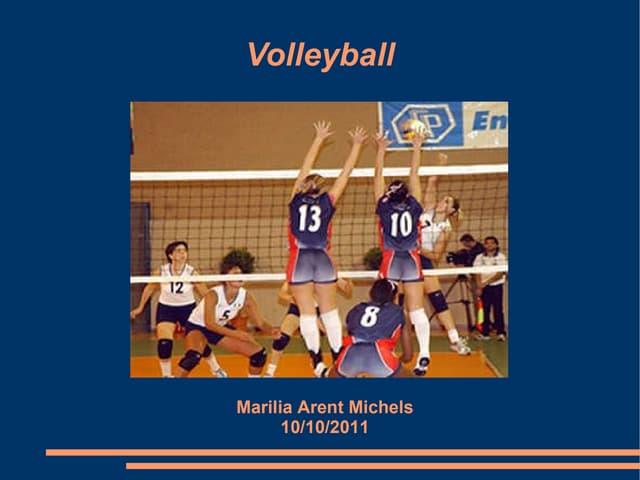Volleyball presentation