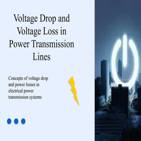 Understanding Voltage Drop and Power Loss in Electrical Transmission ...