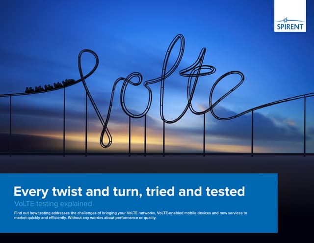 VoLTE Testing Explained