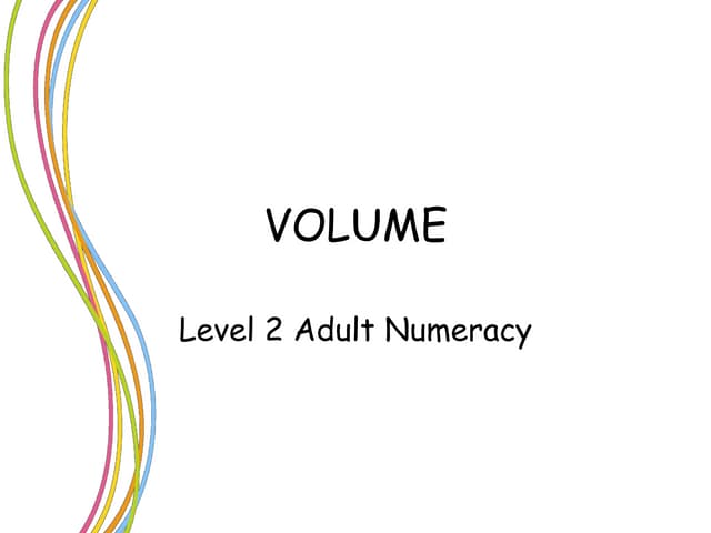 Volume