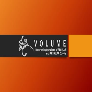 Volume 