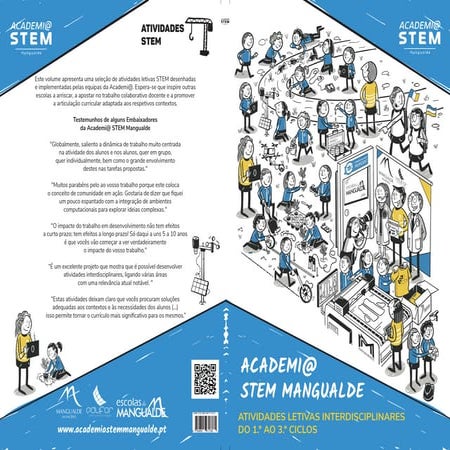 Obra da Academi@ STEM Mangualde - 3 volumes