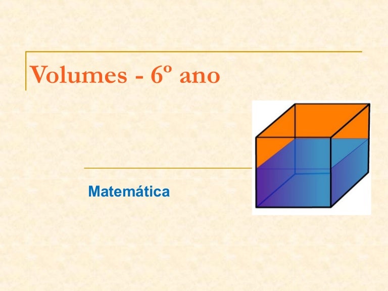 Volumes