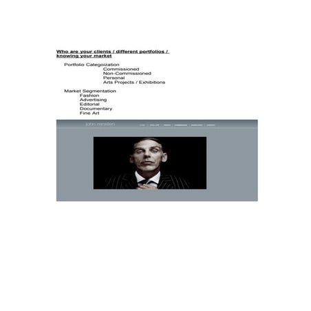 Building your portfolio as a photographer -  Duncan Caratacus Clark