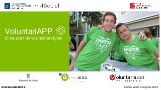 Presentació de Voluntariapp
