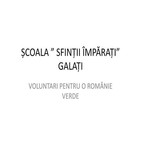 Considerăm deosebit de binevenit acest proiect educaţional