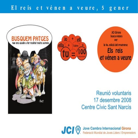 Voluntaris Presentacio Reunio Voluntaris 17.12.08