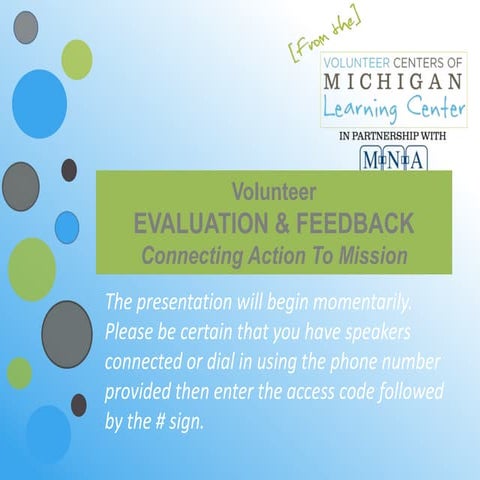 Volunteer evaluation