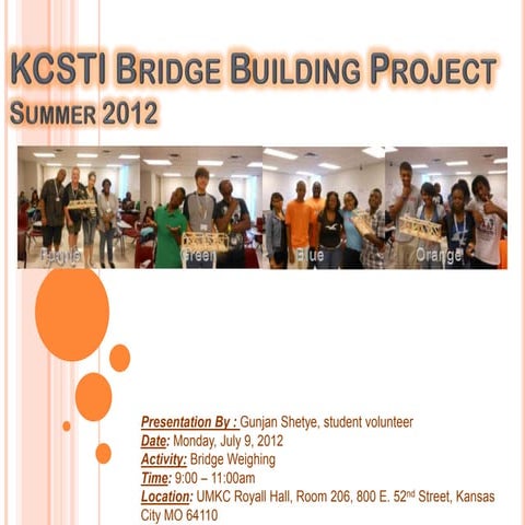 Volunteering at KCSTI