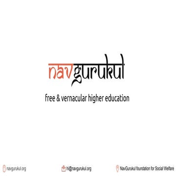 Volunteering at NavGurukul | PDF