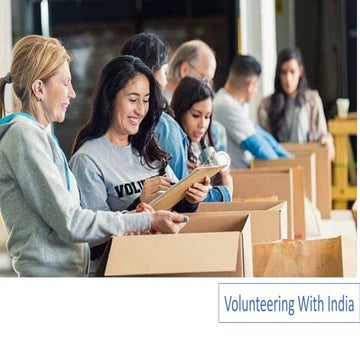 Volunteer Services - Touching Lives Of Millions.pptx