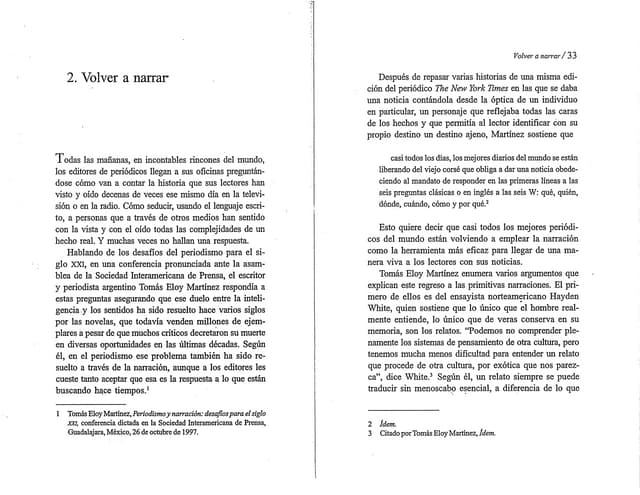 Volver a narrar