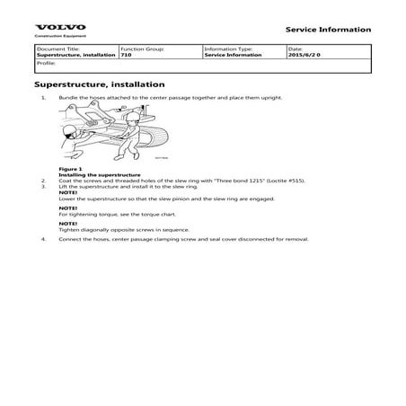 Volvo ec150 lc ec150 lc excavator service repair manual