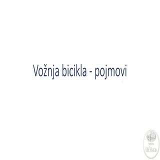 Prometna Učilica - Vožnja bicikla, ...