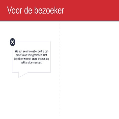 Voor de bezoeker schrijven