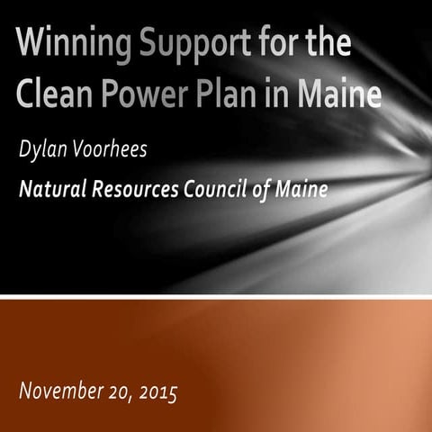 Voorhees   climate campaign