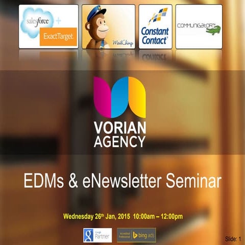 Vorian Agency eNewsletter & MailChimp Seminar 2015