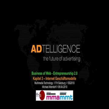 Kapitel 3 Geschäftsmodelle im Internet / Web 2.0 Michael Altendorf Multimedia...