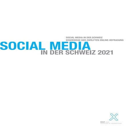 Vorschau Social-Media-Studie 2021