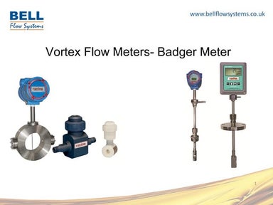 Vortex Flow Meters- Badger Meter