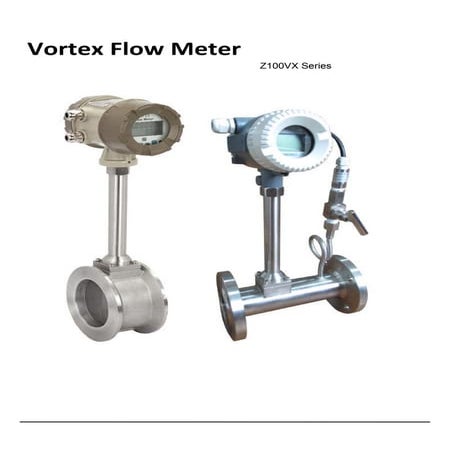 Vortex flow meter catalog Z100VX