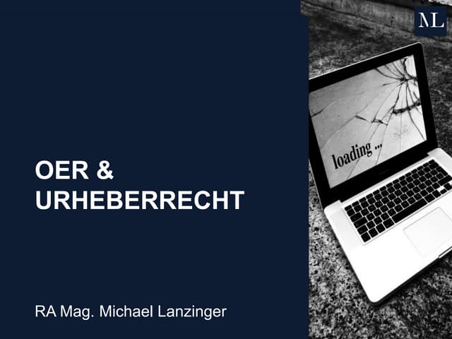 Open Educational Ressources & Urheberrecht