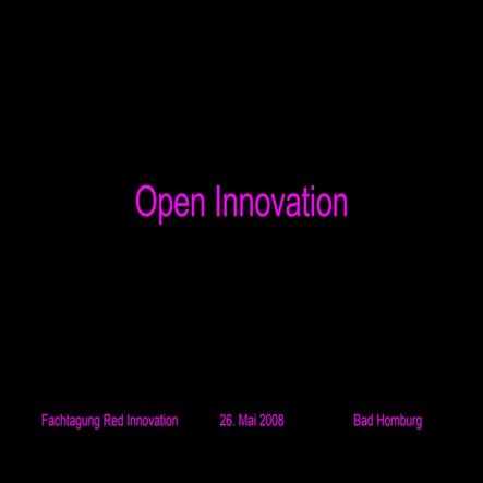 Open Innovation