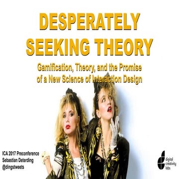 Desperately Seeking Theory