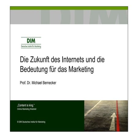 Vortrag Bernecker Online Marketing Frankfurt 10 06 2009