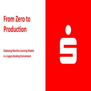 From Zero to Production Dataiku Meetup Berlin