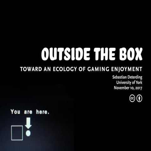 Outside the Box: Toward an Ecology of Gaming Enjoyment