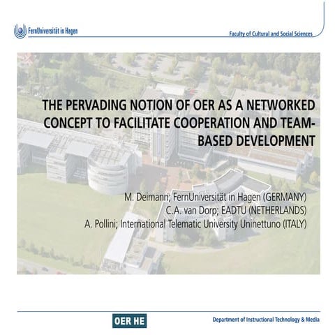 Presentation at the EDU_LEARN Conference 2011, Barcelona, Spain