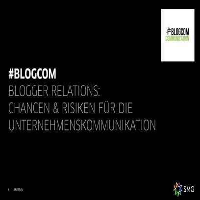 #Blogcom - Medienfachtagung Blogger Relations der Ostfalia Hochschule: Chance...