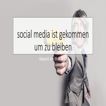 Vortrag Social Media JRE