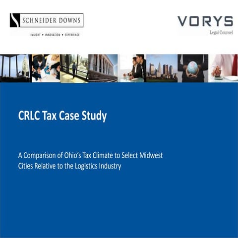 Vorys crlc tax study presentation