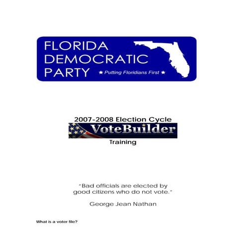 Voterfiletrainingpacket