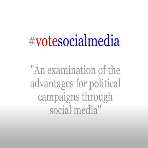  #votesocialmedia