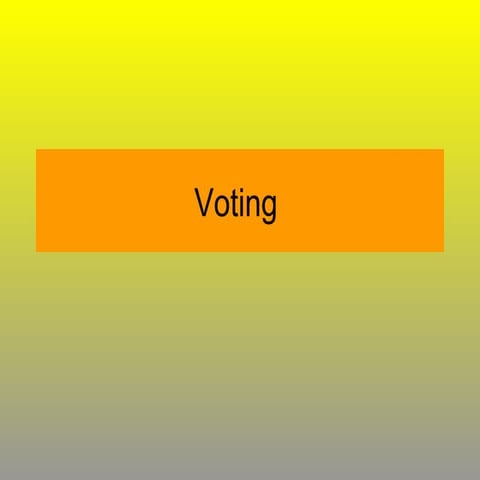 Voting