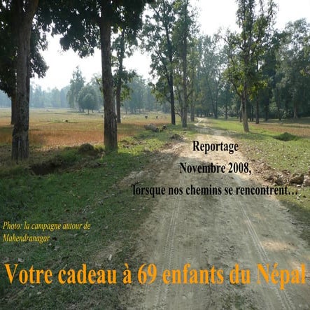 Votre Cadeau à 69 Enfants Du Nepal