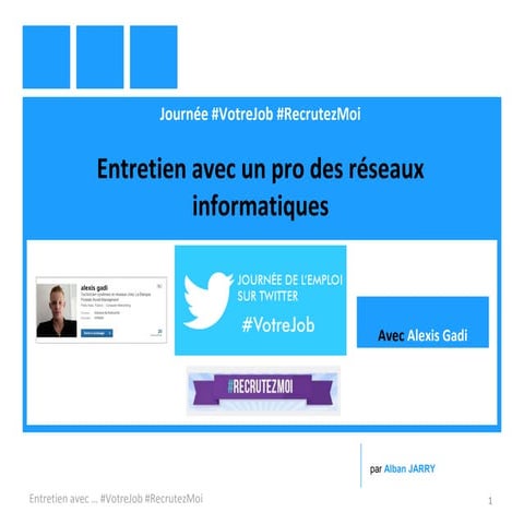 Votre job recrutezmoi   entretien avec un pro des reseaux informatiques - ale...