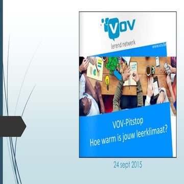 VOV-pitstop september 2015: presentatie Patrick Belpaire