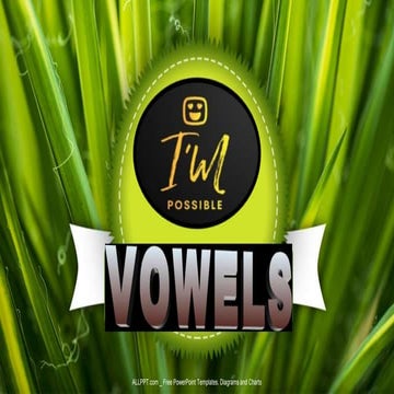 Vowels