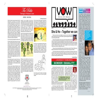 Vow vioces of women 15 march 2015