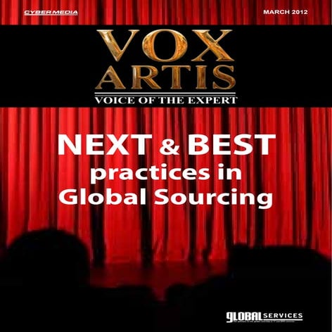 Vox Artis, Voice of Experts -  Next & Best Practices in Global Sourcing