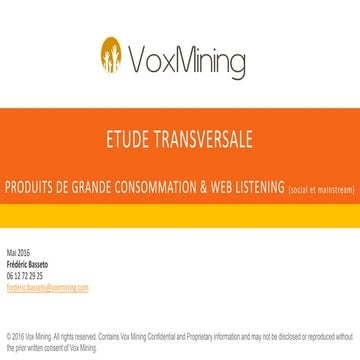 Grande Conso & Web listening