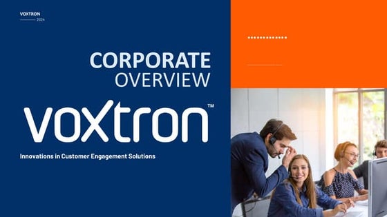 Voxtron - Odoo Partner - Company Profile