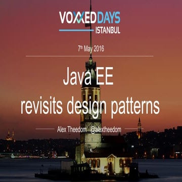 Java EE Revisits Design Patterns | PPT