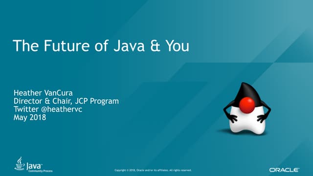 The Future of Java and You
