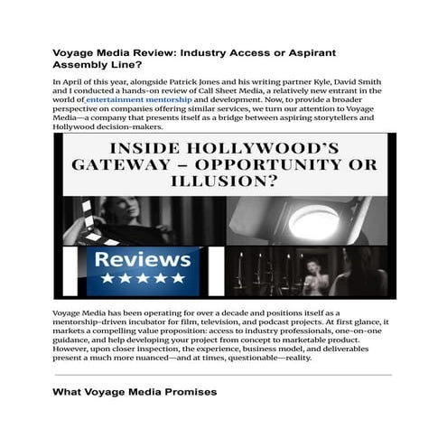 Voyage Media Review_ Industry Access or Aspirant Assembly Line.pdf
