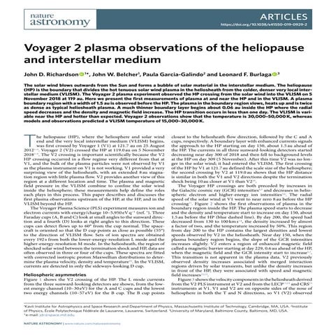 Voyager 2 plasma observations of the heliopause